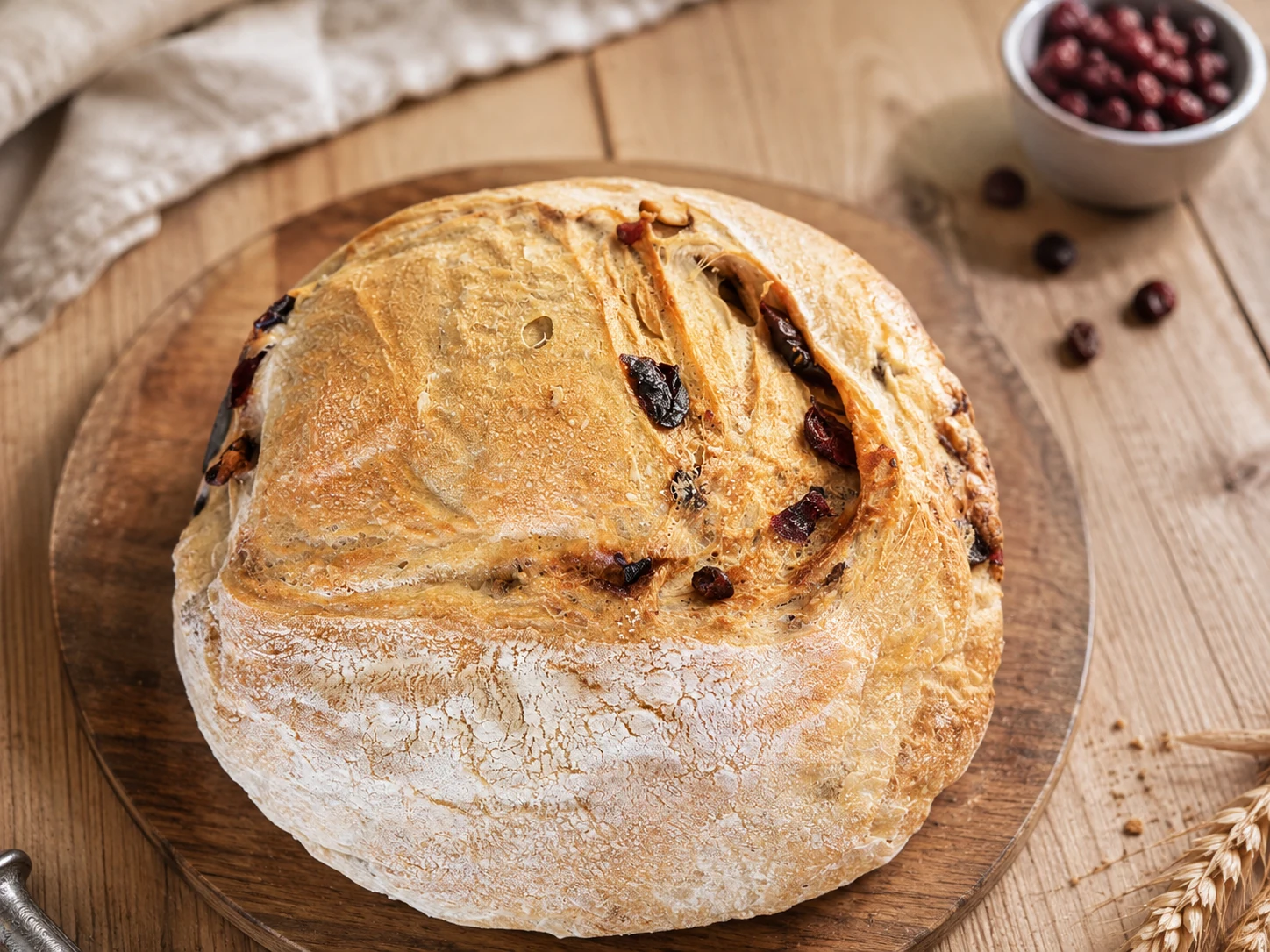 Handmade sourdough crumb from Méli Mélo Bakery in Windsor-Essex